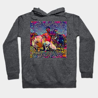 Abstract Is He Real? Hoodie